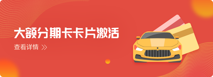 大额分期卡激活